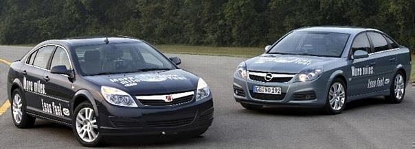 Opel Vectra und Saturn Aura mit HCCI-Technologie. Foto: Auto-Reporter/General Motors